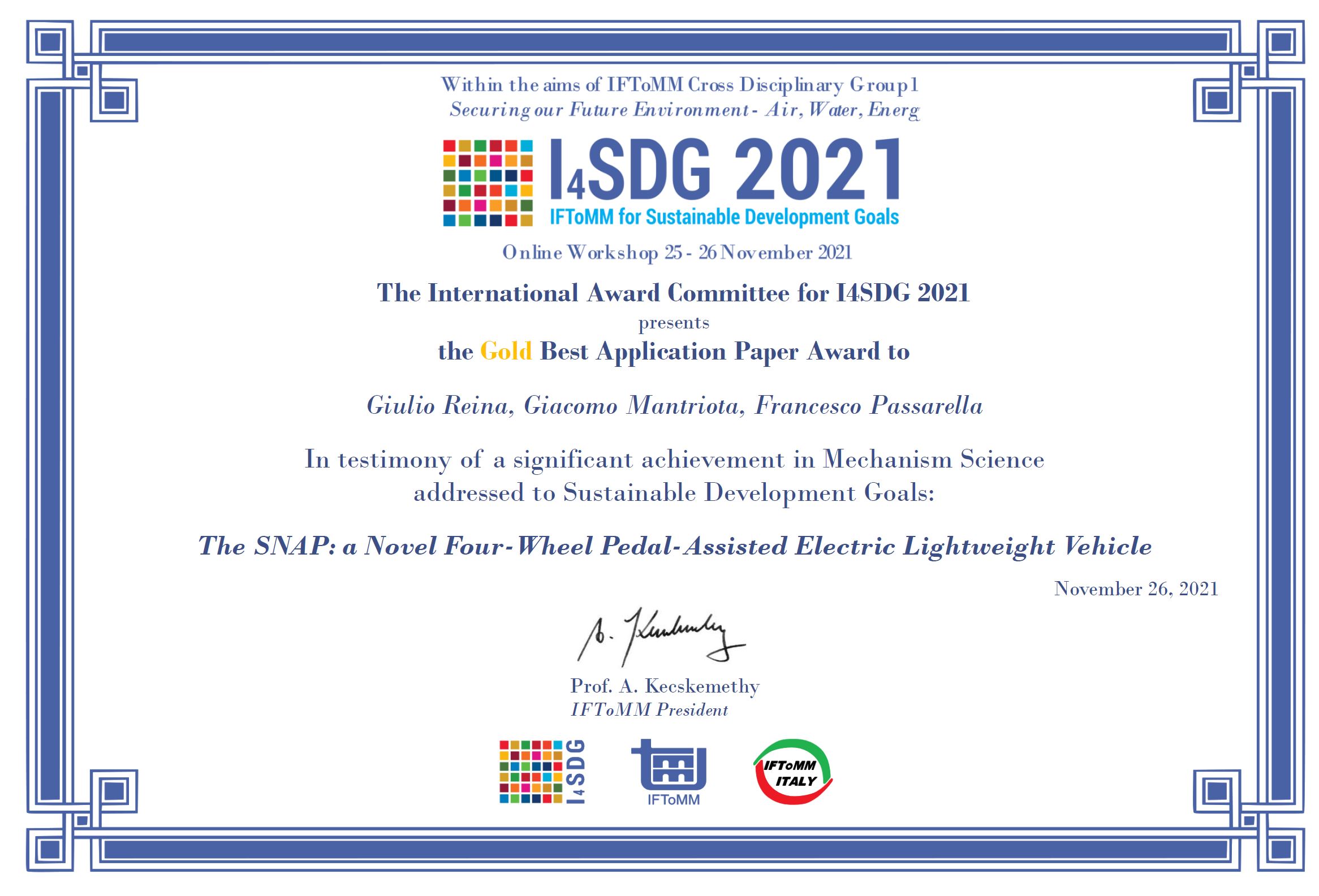 I4SDG2021